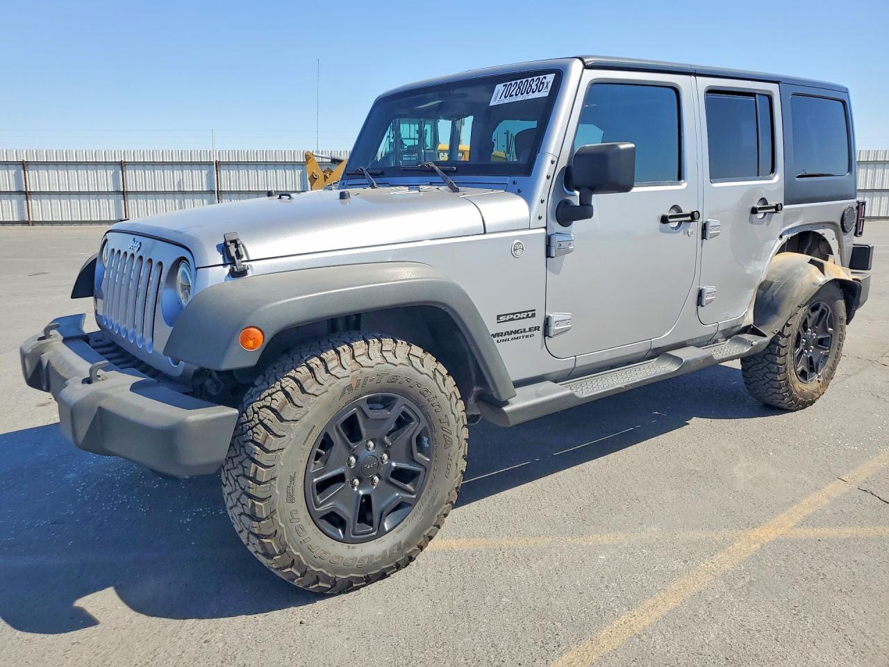 2014 JEEP WRANGLER SPORT | 1C4BJWDG6EL119967 | UPCARS