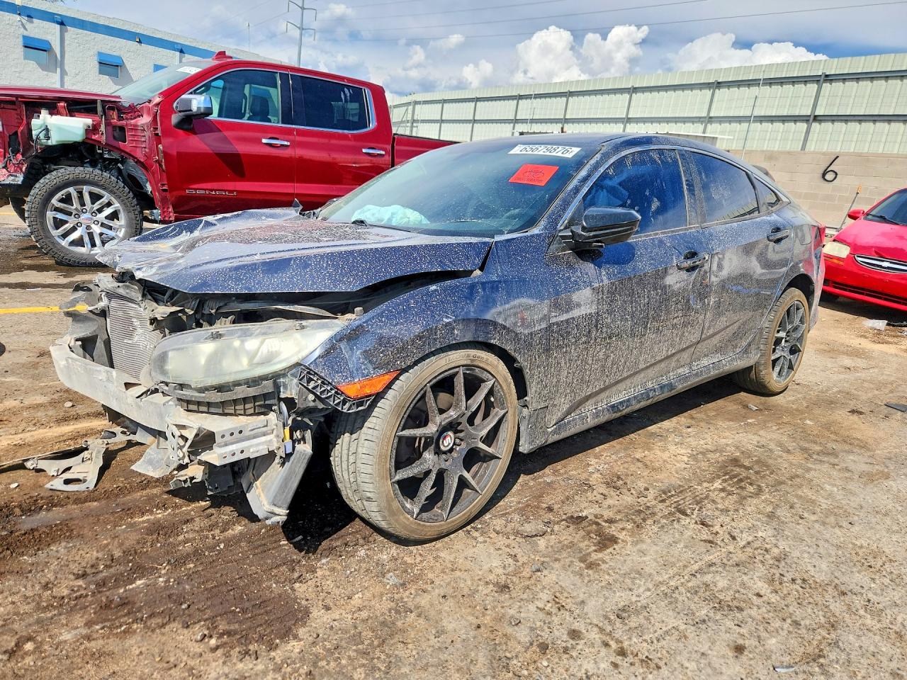 2018 HONDA CIVIC LX | 2HGFC2F55JH520239 | UPCARS