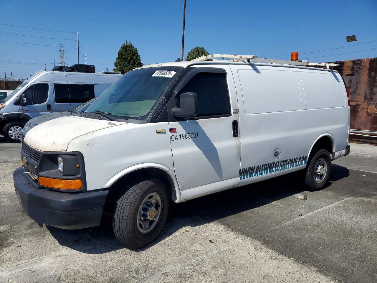 2011 CHEVROLET EXPRESS | 1GCWGFCB5B1129323 | UPCARS