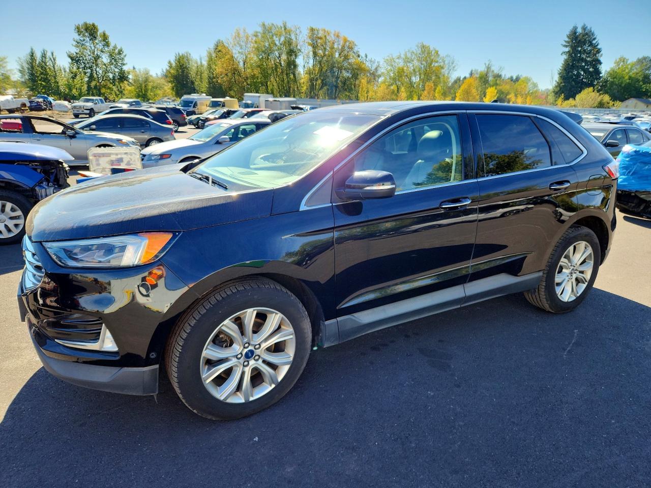 2019 FORD EDGE TITANIUM | 2FMPK4K94KBB49617 | UPCARS