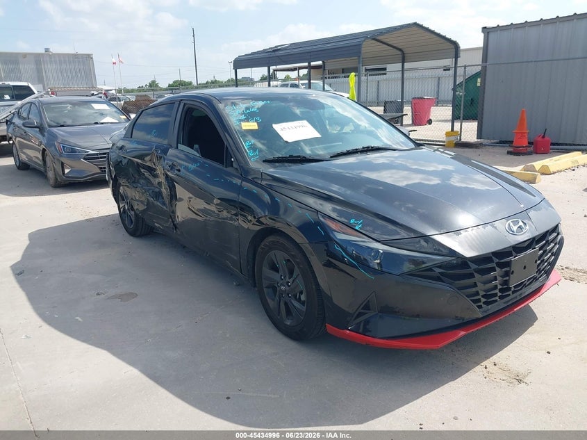 2022 HYUNDAI ELANTRA SEL | KMHLM4AG2NU313616 | UPCARS