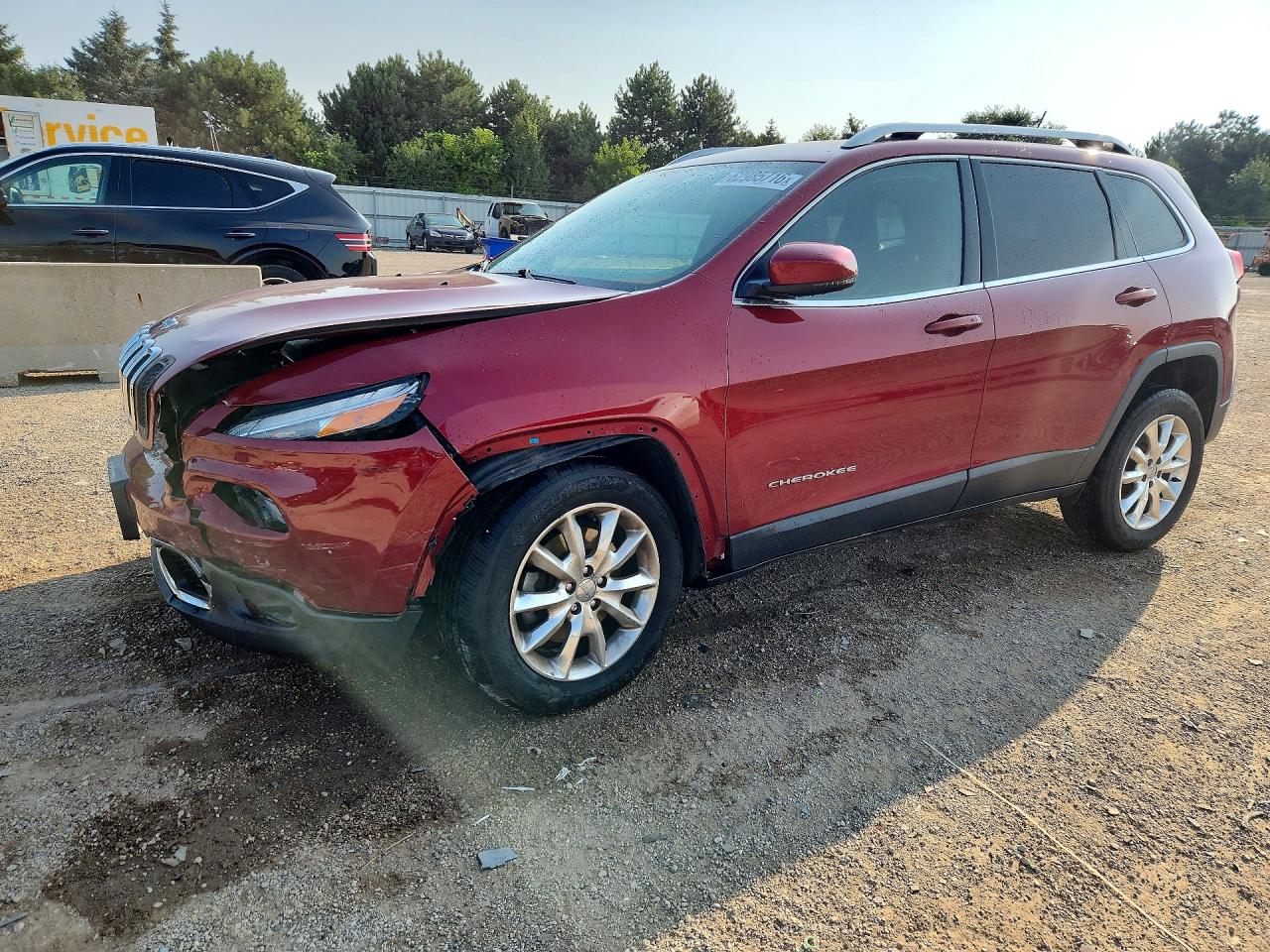 2015 JEEP CHEROKEE LIMITED | 1C4PJMDS8FW682467 | UPCARS