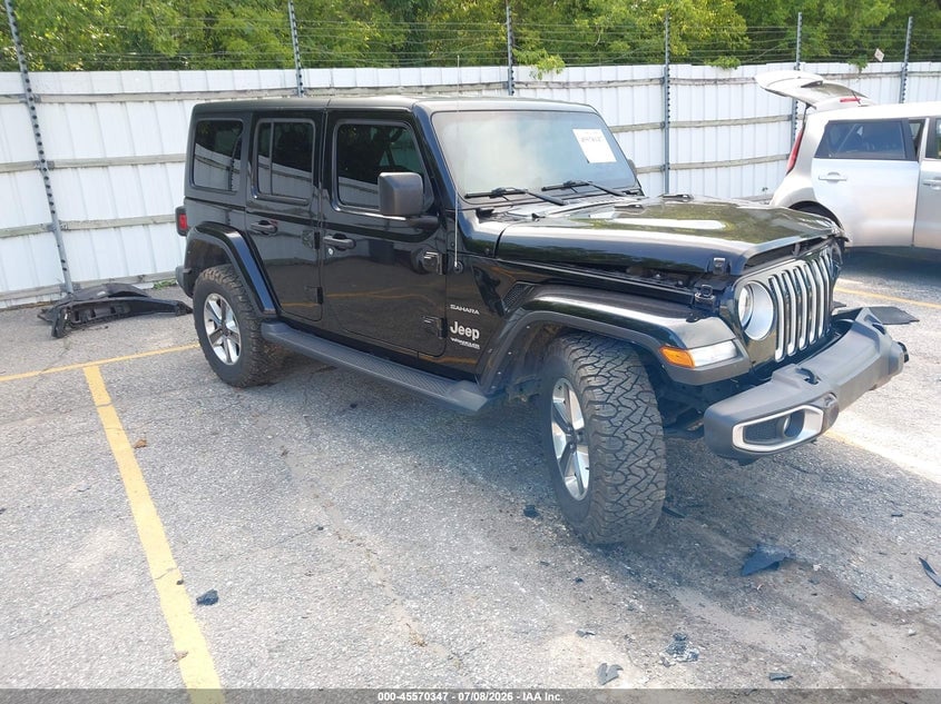 2022 JEEP WRANGLER UNLIMITED SAHARA 4X4 | 1C4HJXEN4NW161775 | UPCARS