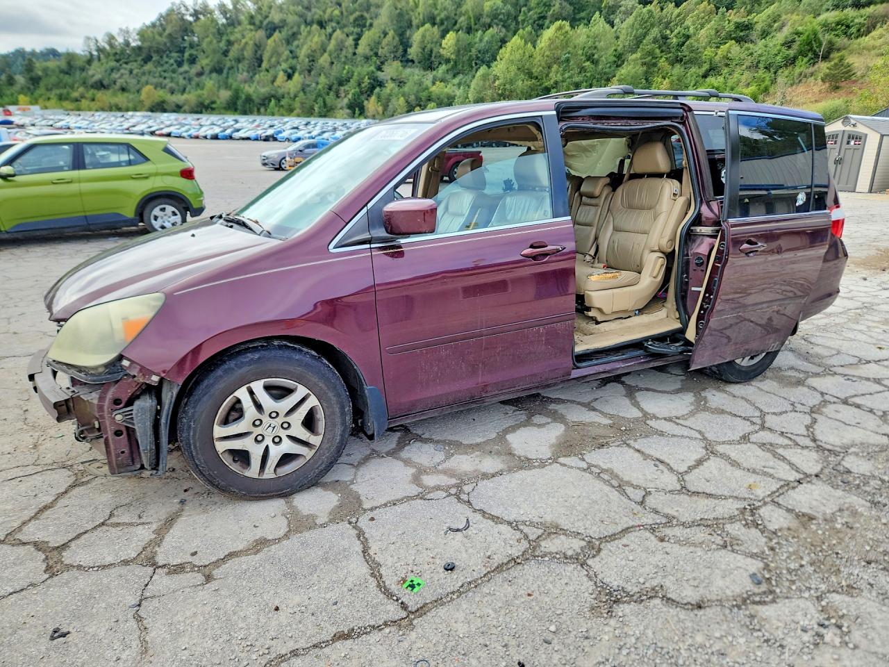 2007 HONDA ODYSSEY EXL | 5FNRL38707B433752 | UPCARS