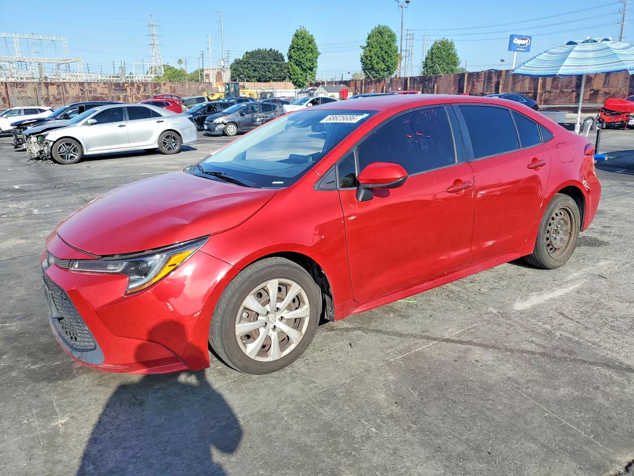 2020 TOYOTA COROLLA LE | JTDEPRAE6LJ016430 | UPCARS