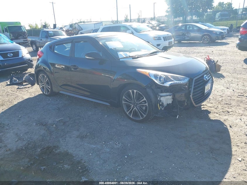 2017 HYUNDAI VELOSTER TURBO | KMHTC6AEXHU313915 | UPCARS