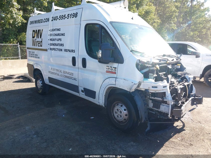 2020 RAM PROMASTER 1500 HIGH ROOF 136 WB | 3C6TRVBG3LE105757 | UPCARS