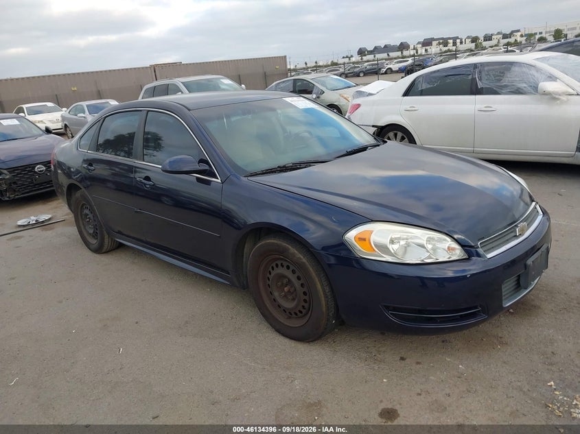 2011 CHEVROLET IMPALA LS | 2G1WF5EK5B1233890 | UPCARS