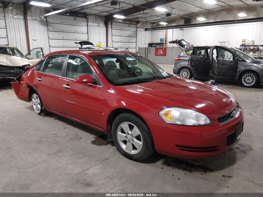 2008 CHEVROLET IMPALA LT | 2G1WT58K289264786 | UPCARS
