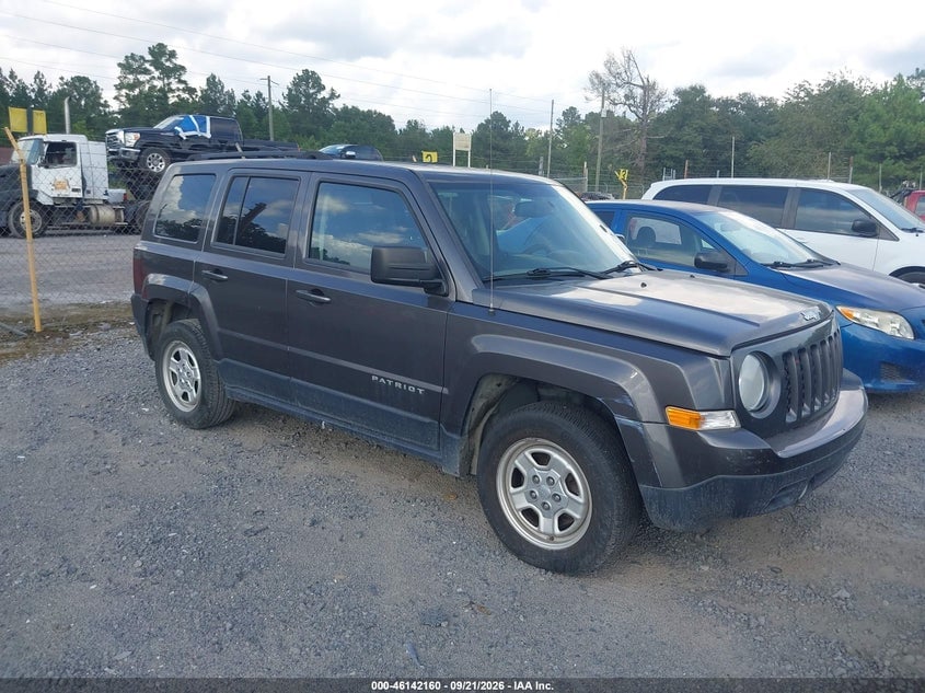 2016 JEEP PATRIOT SPORT | 1C4NJPBA6GD735750 | UPCARS