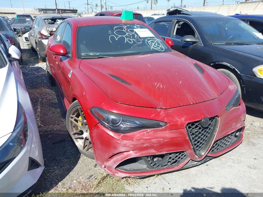 2017 ALFA ROMEO GIULIA QUADRIFOGLIO | ZARFAEAV0H7553013 | UPCARS