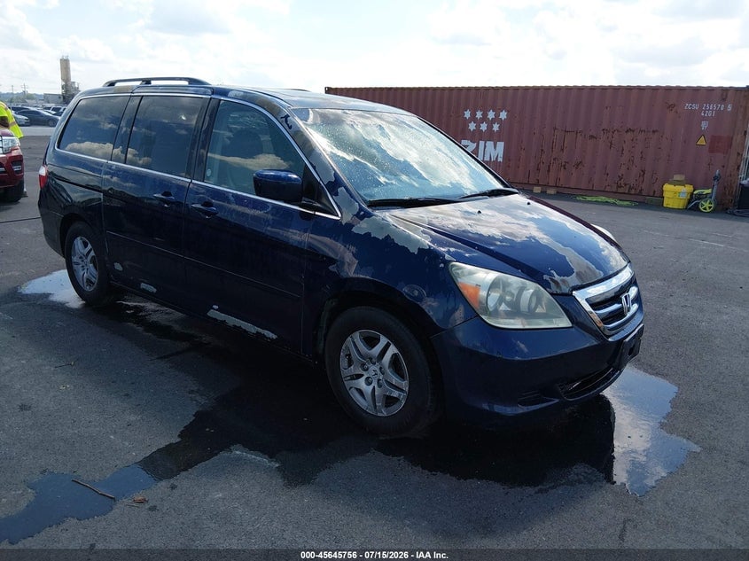 2005 HONDA ODYSSEY EX-L | 5FNRL387X5B001697 | UPCARS