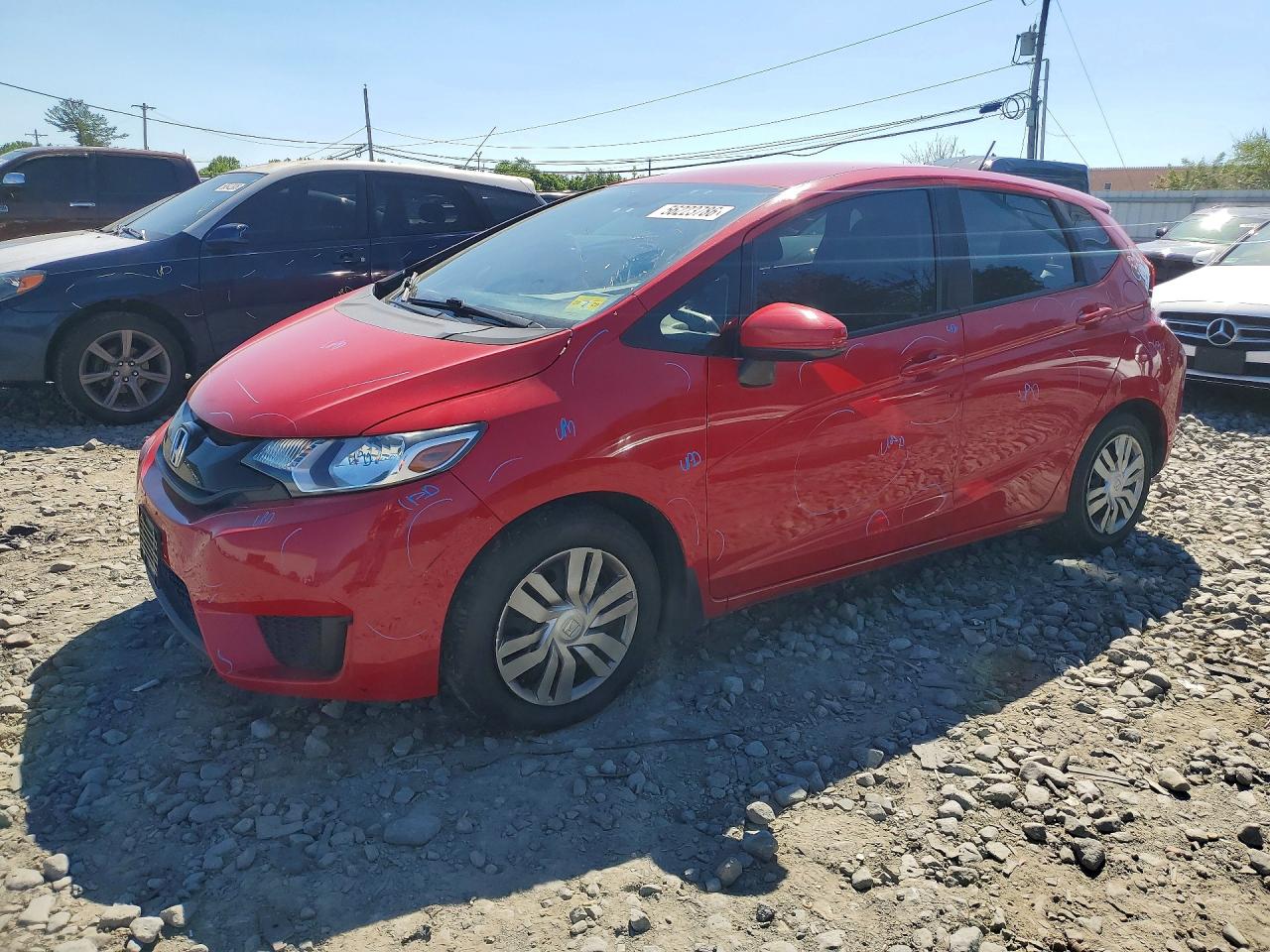 2015 HONDA FIT LX | 3HGGK5H55FM757246 | UPCARS
