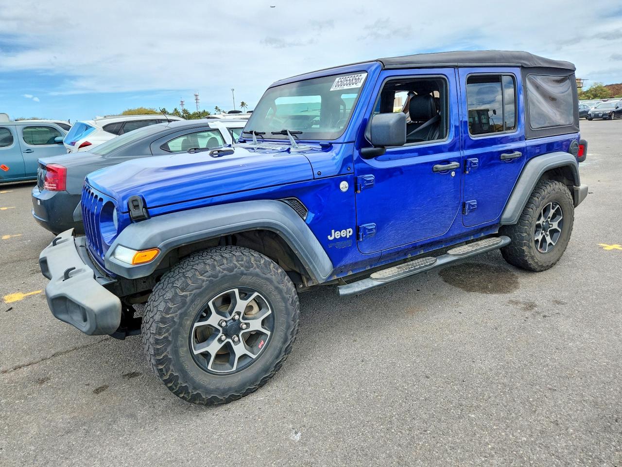 2018 JEEP WRANGLER SPORT | 1C4HJXDN8JW203747 | UPCARS