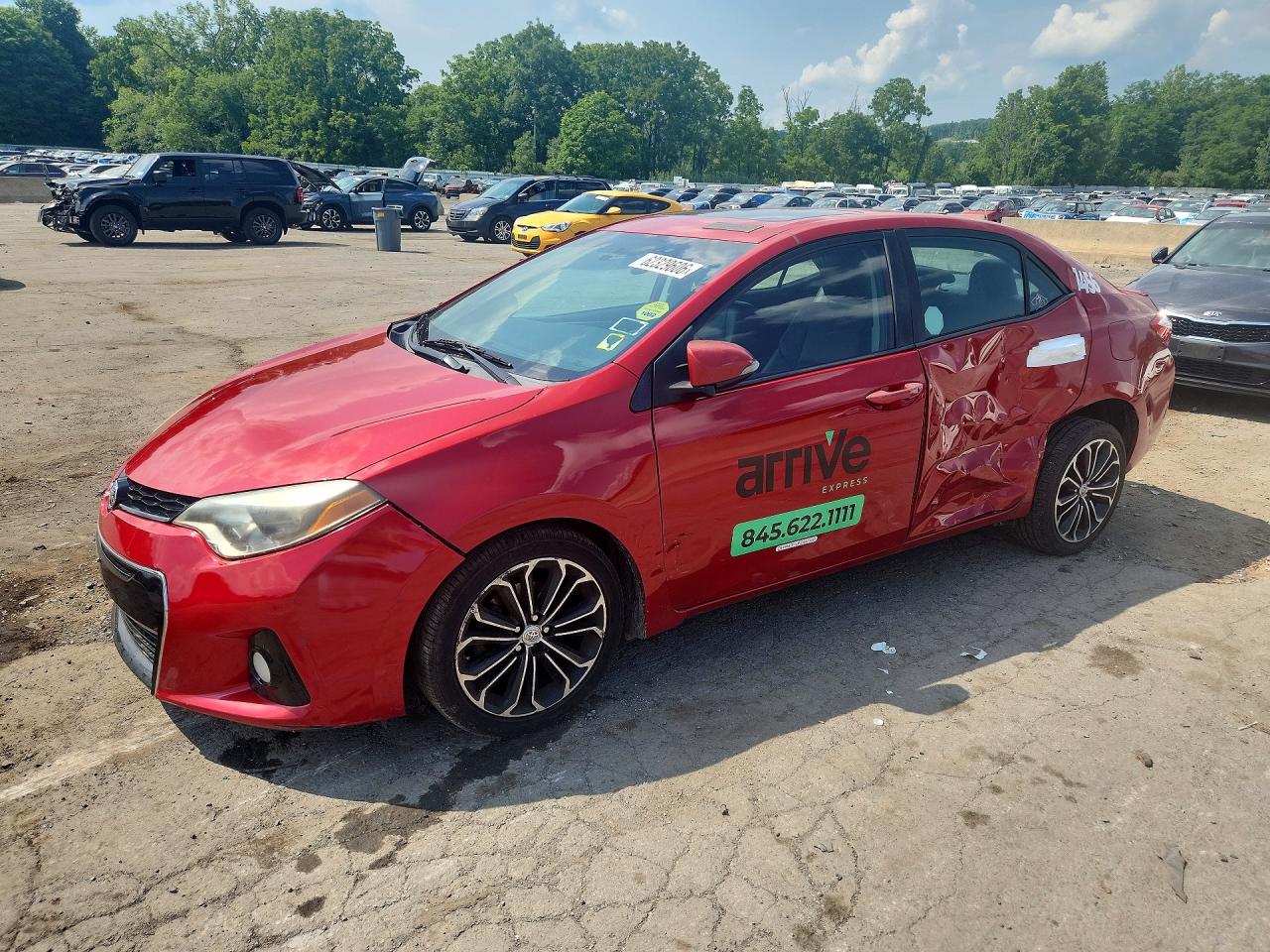 2014 TOYOTA COROLLA S PLUS | 2T1BURHE1EC077099 | UPCARS