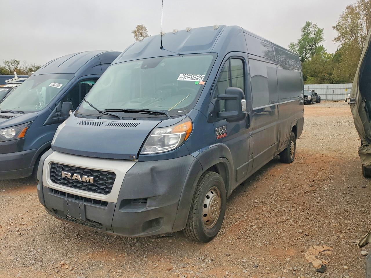 2021 RAM PROMASTER 3500 DELIVERY VAN | 3C6MRVJG6ME586854 | UPCARS