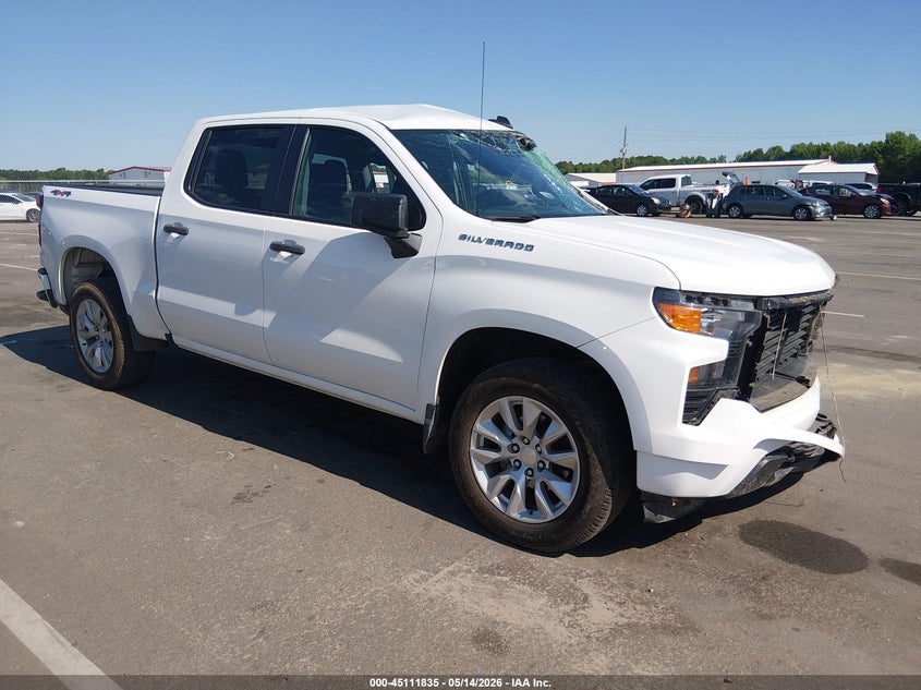 2023 CHEVROLET SILVERADO 1500 4WD  SHORT BED CUSTOM | 1GCPDBEK0PZ106687 | UPCARS