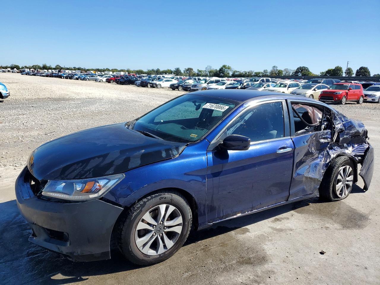 2013 HONDA ACCORD LX | 1HGCR2F36DA177167 | UPCARS