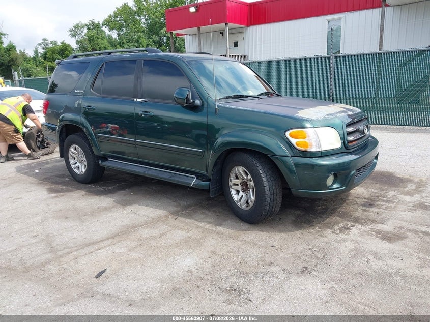 2004 TOYOTA SEQUOIA LIMITED V8 | 5TDZT38A94S230863 | UPCARS