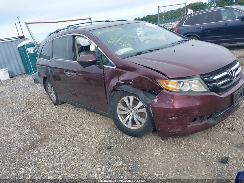 2015 HONDA ODYSSEY EX-L | 5FNRL5H6XFB101853 | UPCARS