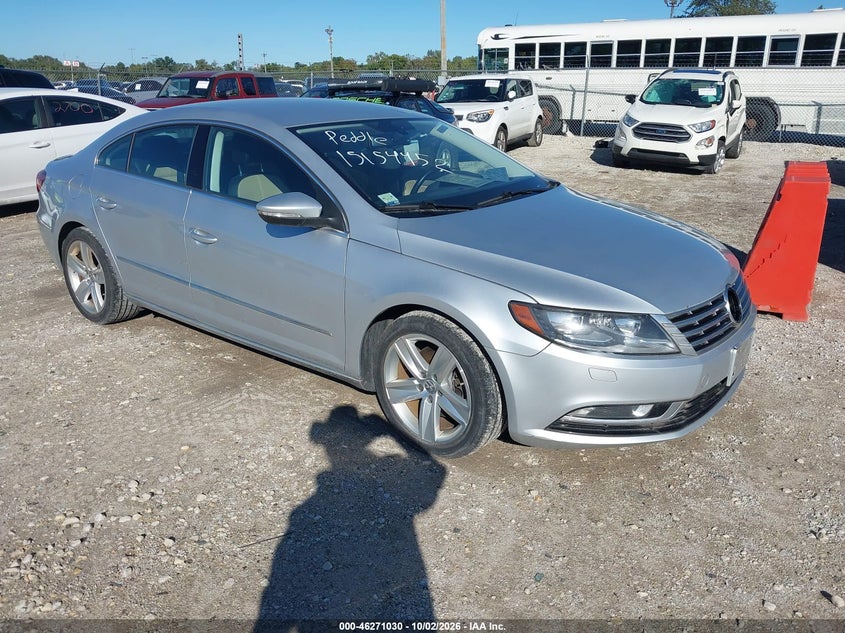 2013 VOLKSWAGEN CC 2.0T SPORT | WVWBN7AN9DE525113 | UPCARS