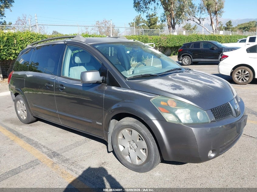 2006 NISSAN QUEST 3.5 S | 5N1BV28U46N127385 | UPCARS