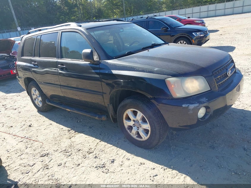 2003 TOYOTA HIGHLANDER LIMITED V6 | JTEHF21A530099418 | UPCARS