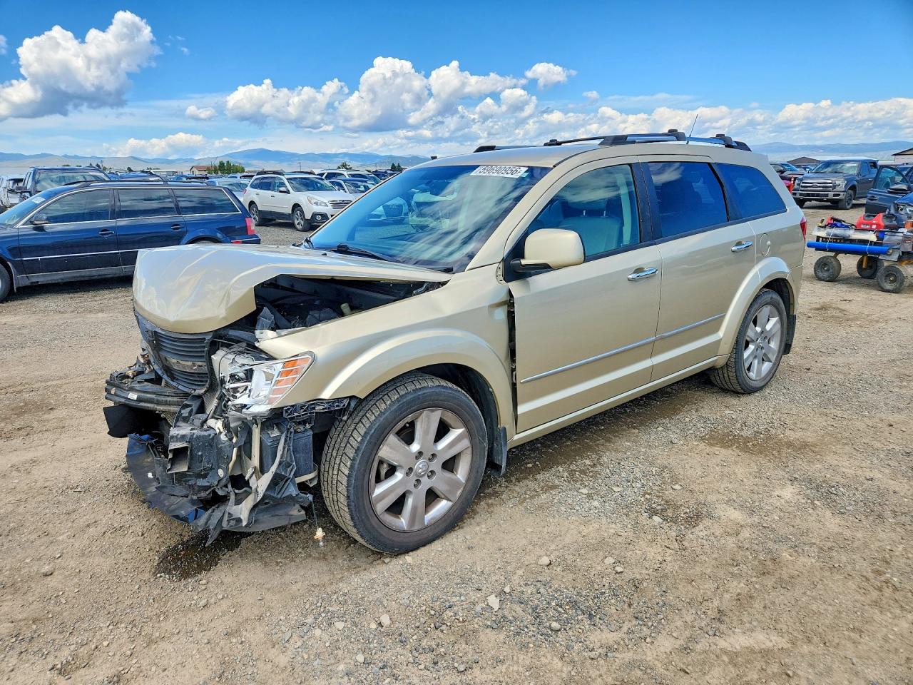 2010 DODGE JOURNEY R/T | 3D4PH6FV9AT213890 | UPCARS