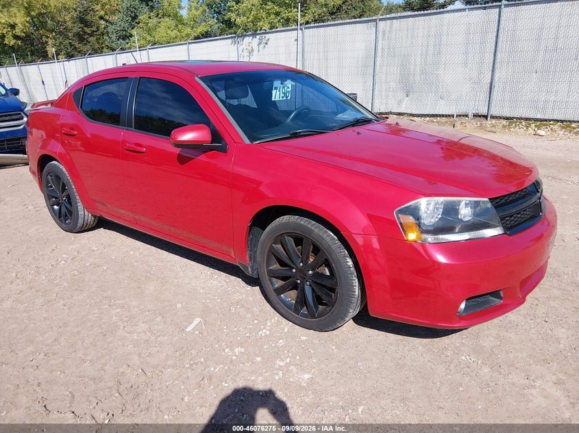 2014 DODGE AVENGER SXT | 1C3CDZCG7EN217977 | UPCARS