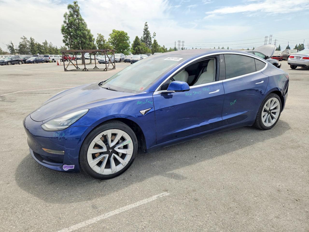 2018 TESLA MODEL 3 | 5YJ3E1EB8JF147734 | UPCARS