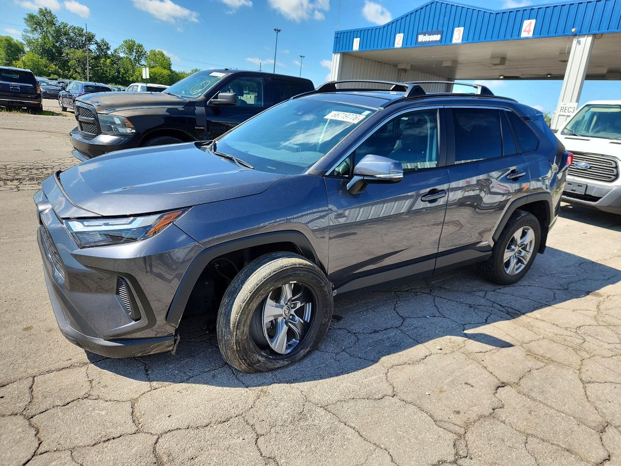 2023 TOYOTA RAV4 XLE | 4T3RWRFV3PU095124 | UPCARS