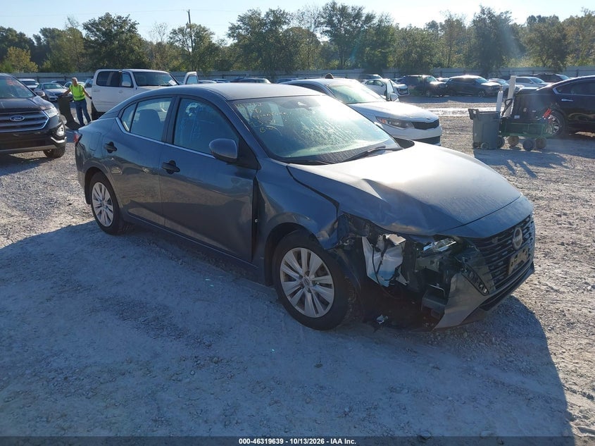 2025 NISSAN SENTRA S | 3N1AB8BV9SY363365 | UPCARS