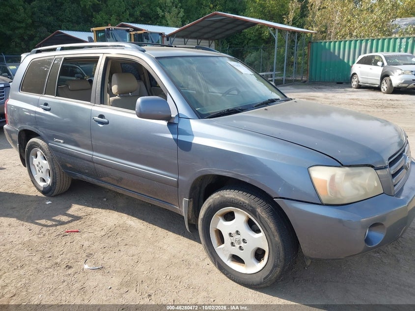 2006 TOYOTA HIGHLANDER LIMITED V6 | JTEEP21A060165135 | UPCARS