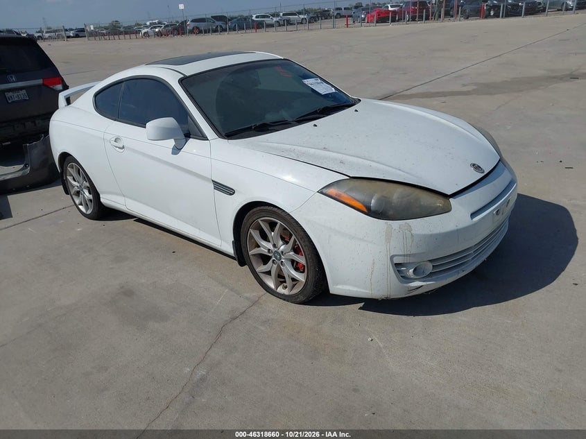 2007 HYUNDAI TIBURON GT/GT LIMITED/SE | KMHHN66F87U254914 | UPCARS