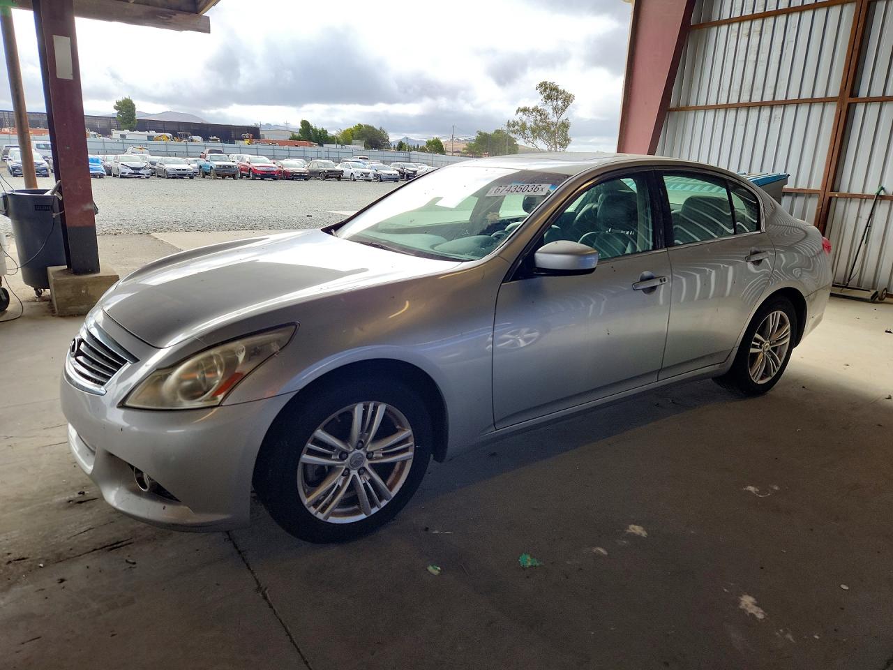 2011 INFINITI G25 BASE | JN1DV6AP2BM601801 | UPCARS