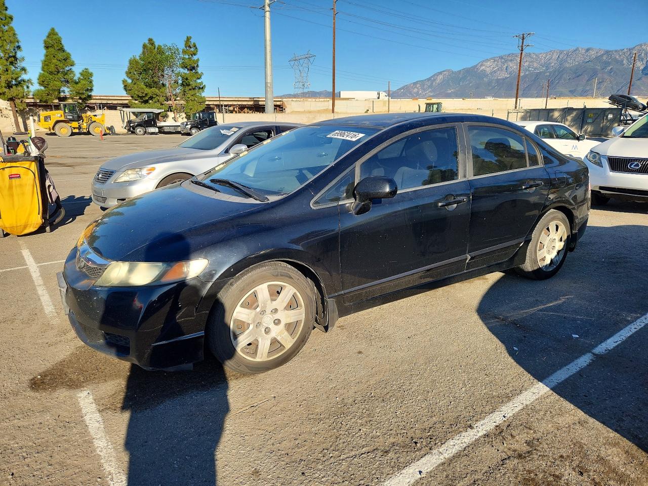 2009 HONDA CIVIC LX | 19XFA16599E050058 | UPCARS
