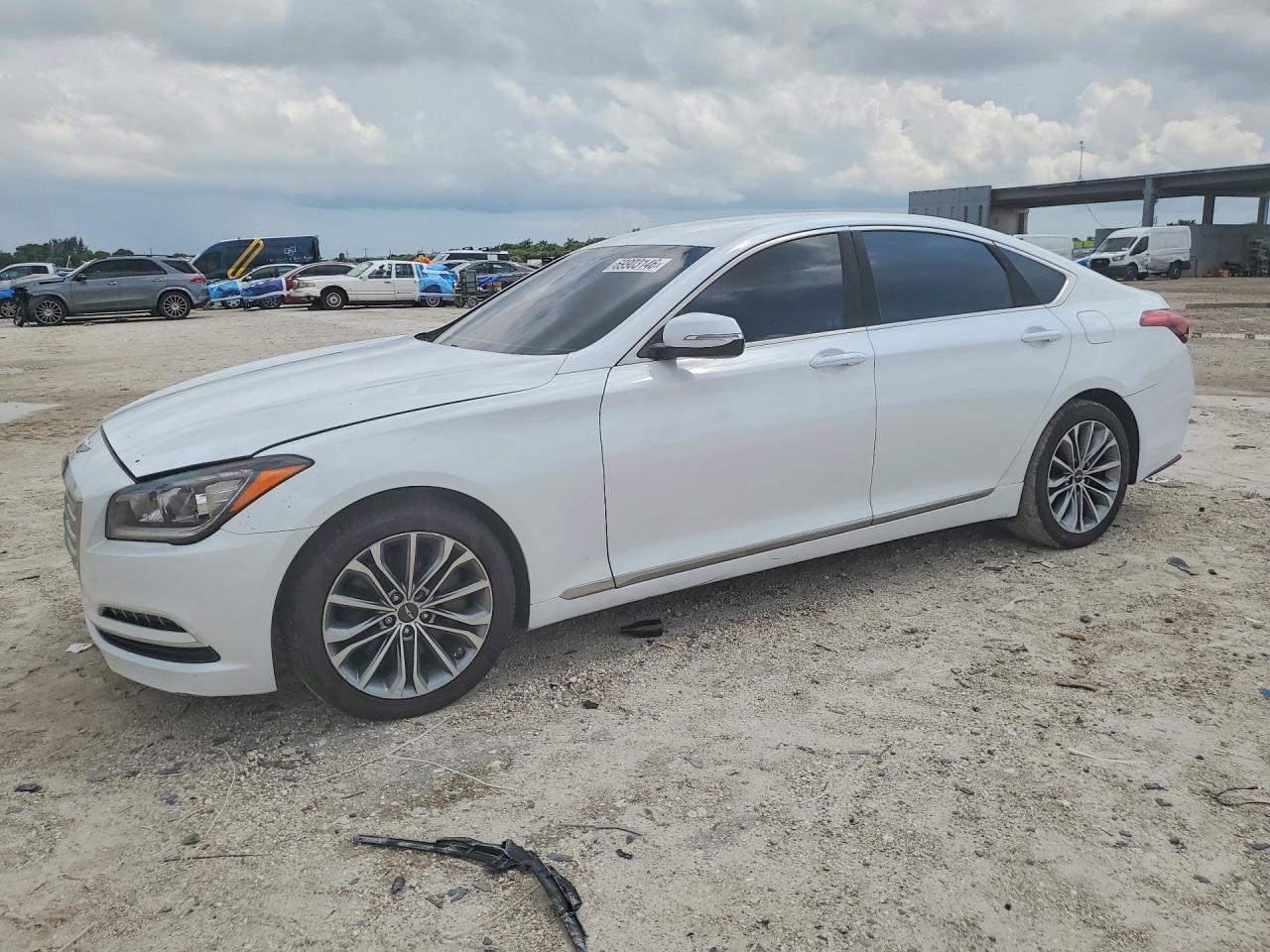 2017 GENESIS G80 3.8 | KMHGN4JE6HU203931 | UPCARS
