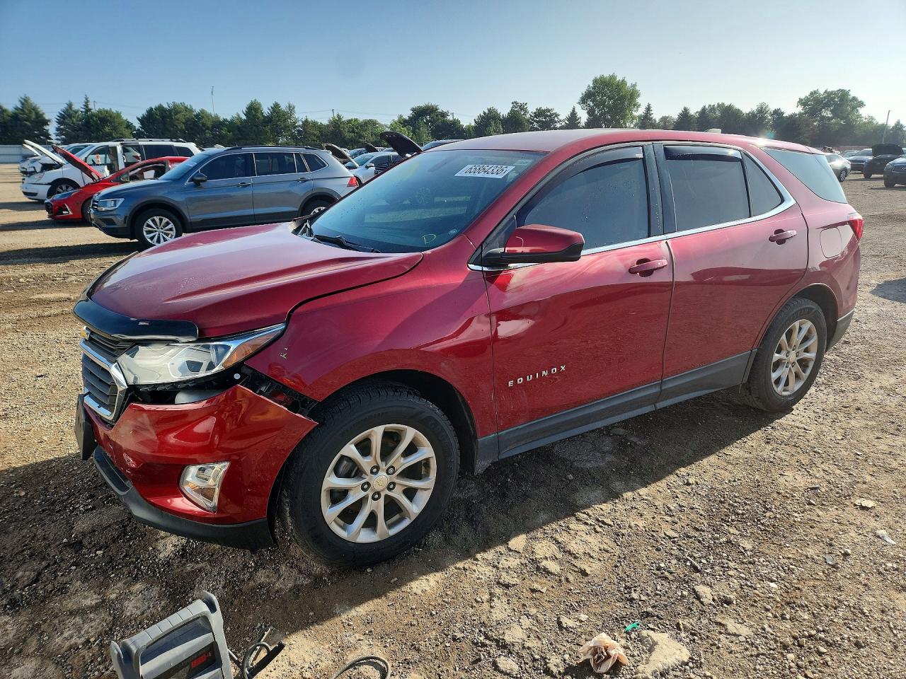 2018 CHEVROLET EQUINOX LT | 3GNAXJEVXJS512540 | UPCARS
