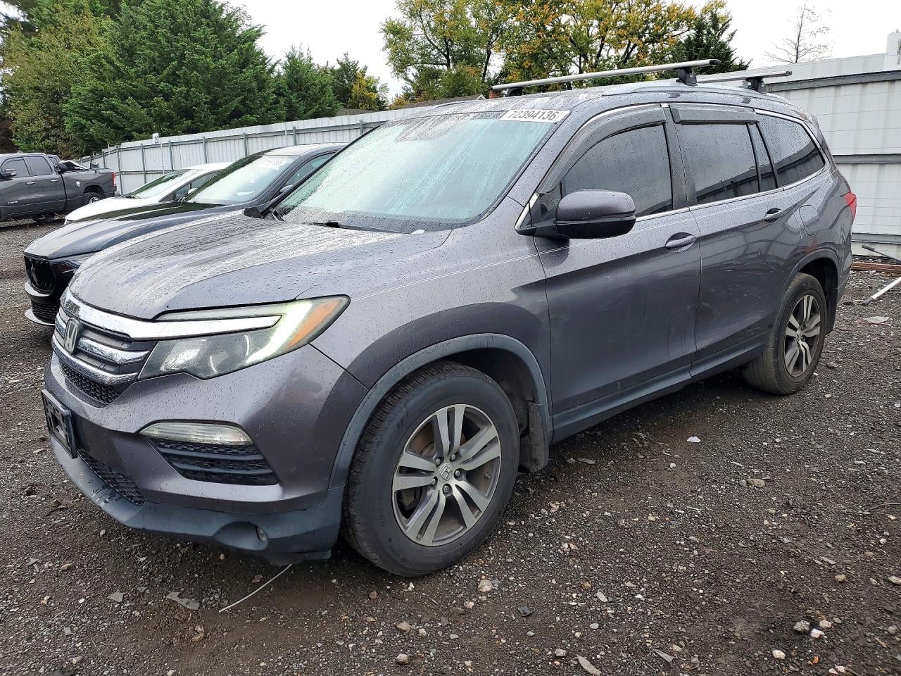 2017 HONDA PILOT EXL | 5FNYF6H65HB016771 | UPCARS