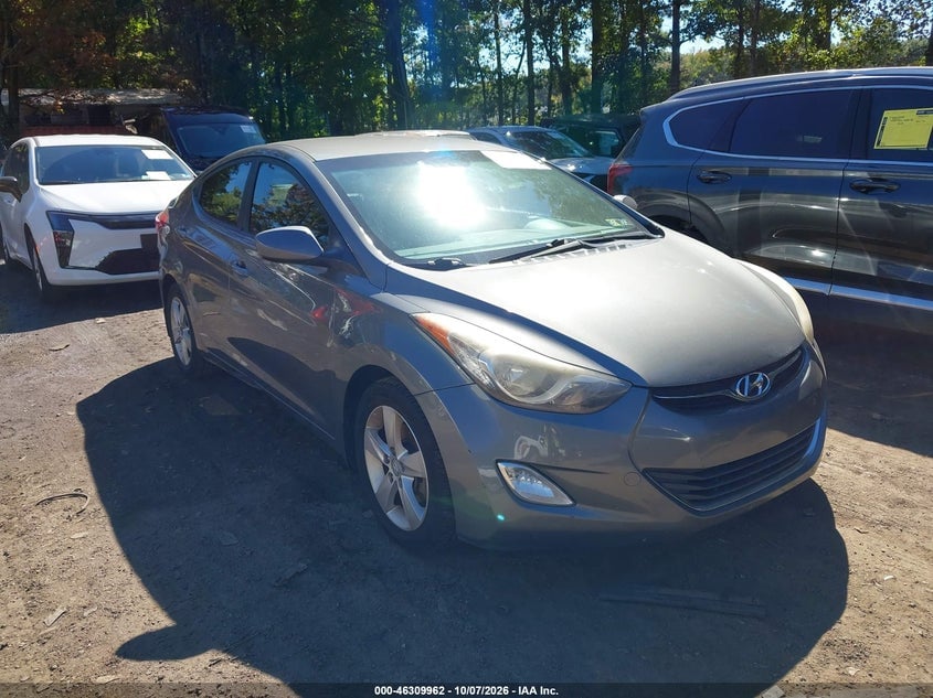 2013 HYUNDAI ELANTRA GLS | 5NPDH4AE6DH272203 | UPCARS