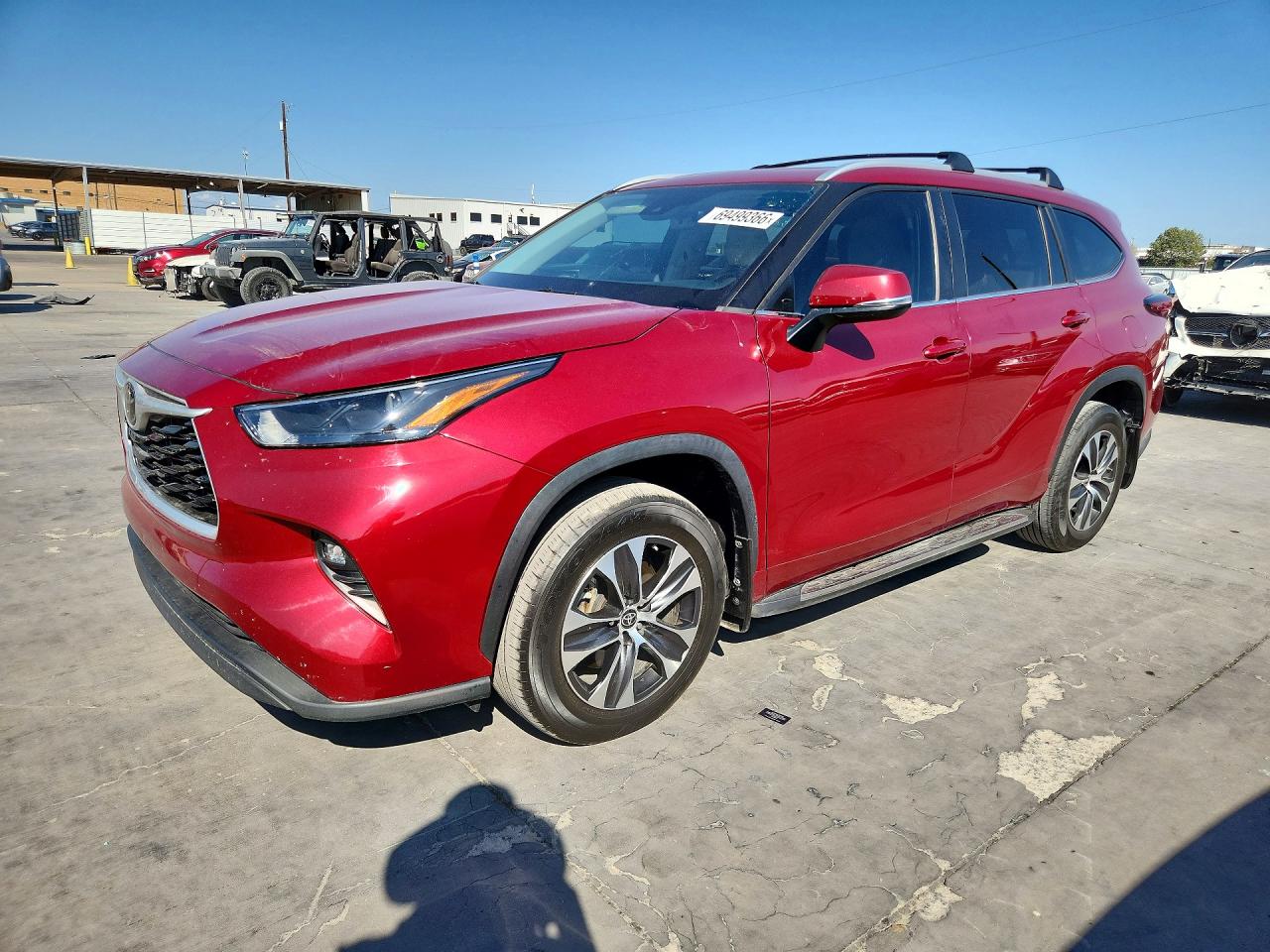 2023 TOYOTA HIGHLANDER XLE | 5TDKDRAH9PS041773 | UPCARS