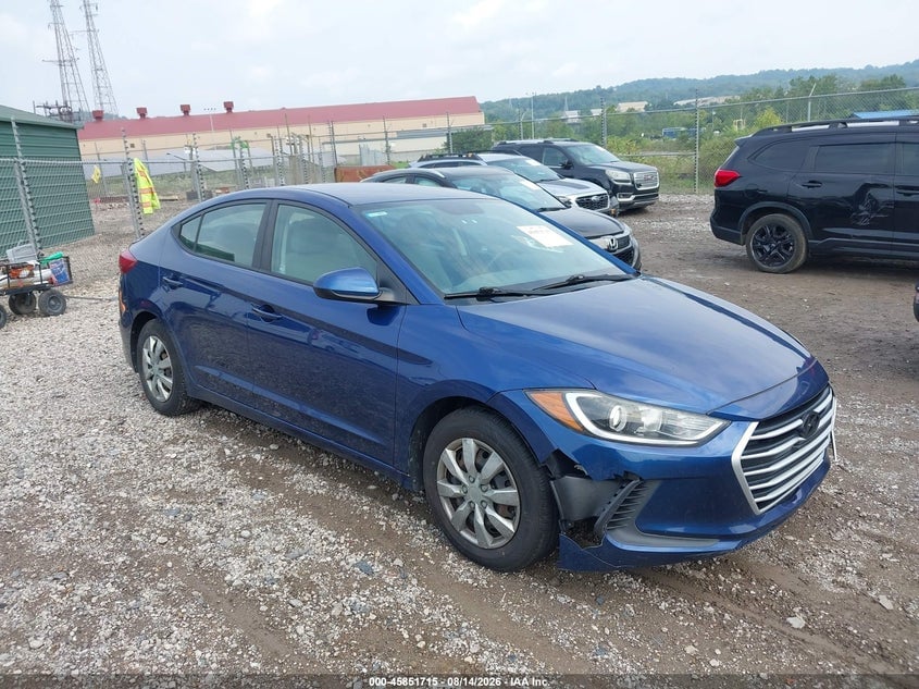 2017 HYUNDAI ELANTRA SE | 5NPD74LF0HH067233 | UPCARS