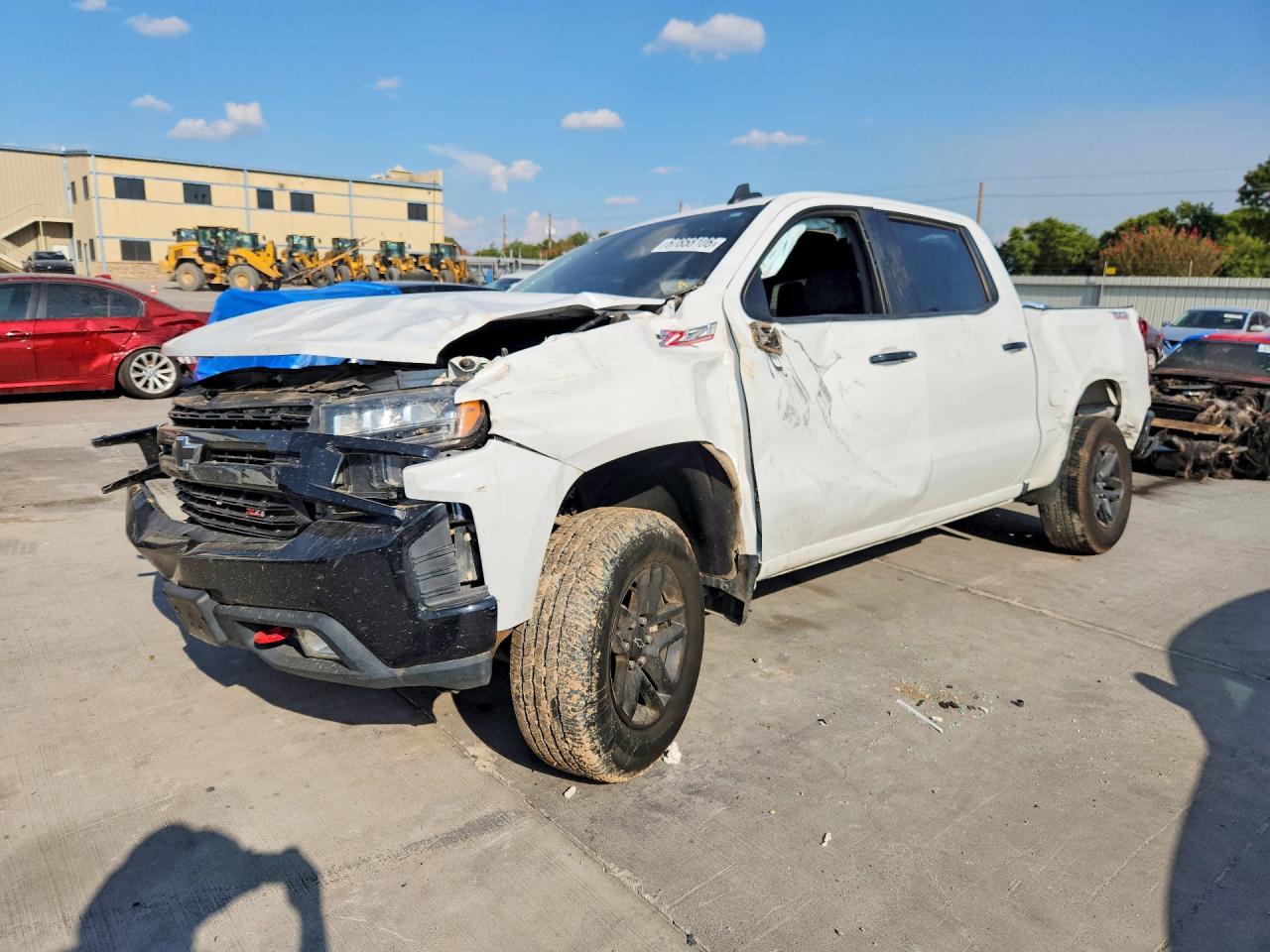 2021 CHEVROLET SILVERADO K1500 LT TRAIL BOSS | 3GCPYFED5MG154582 | UPCARS