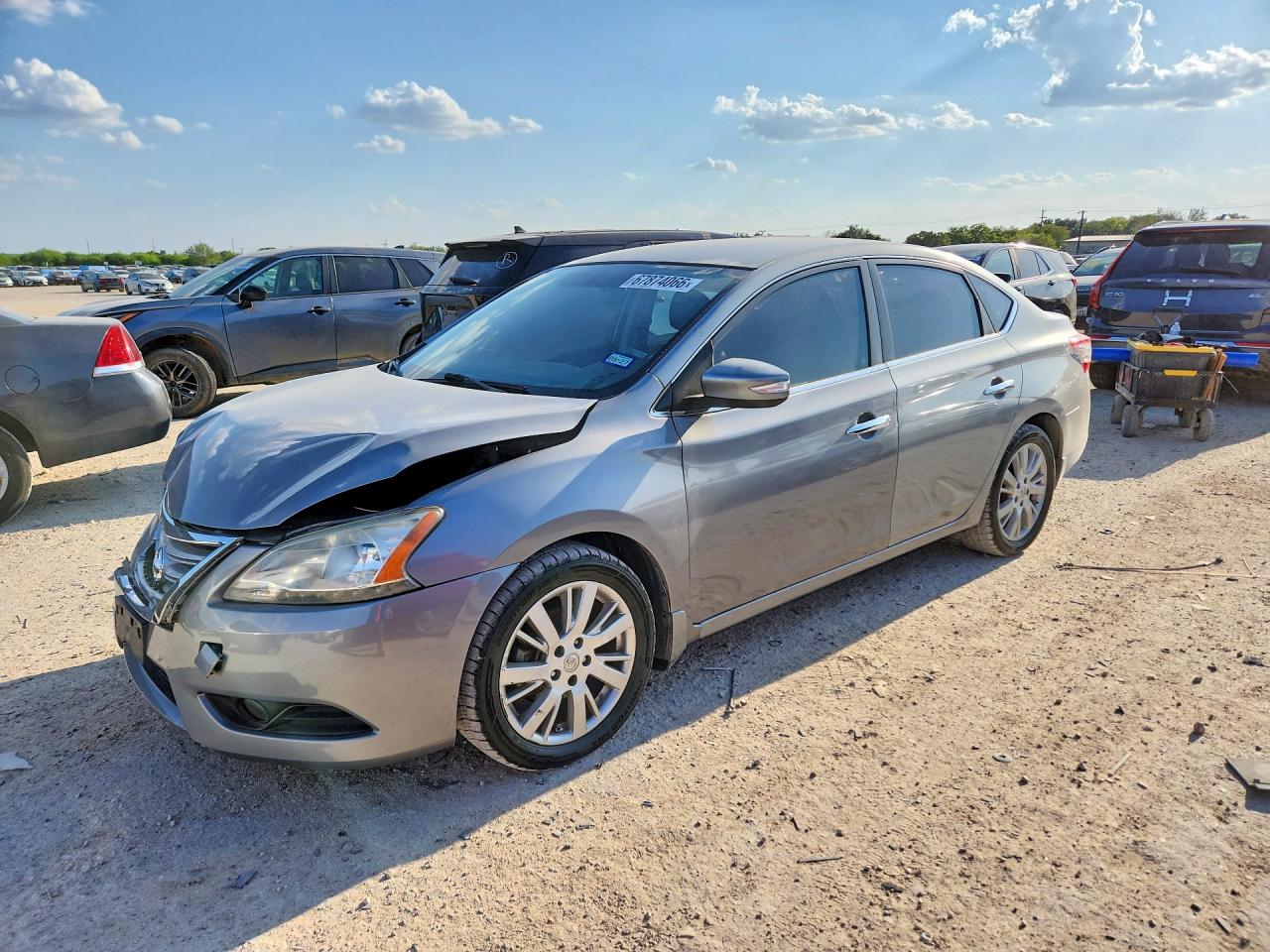 2013 NISSAN SENTRA S | 3N1AB7AP8DL683984 | UPCARS