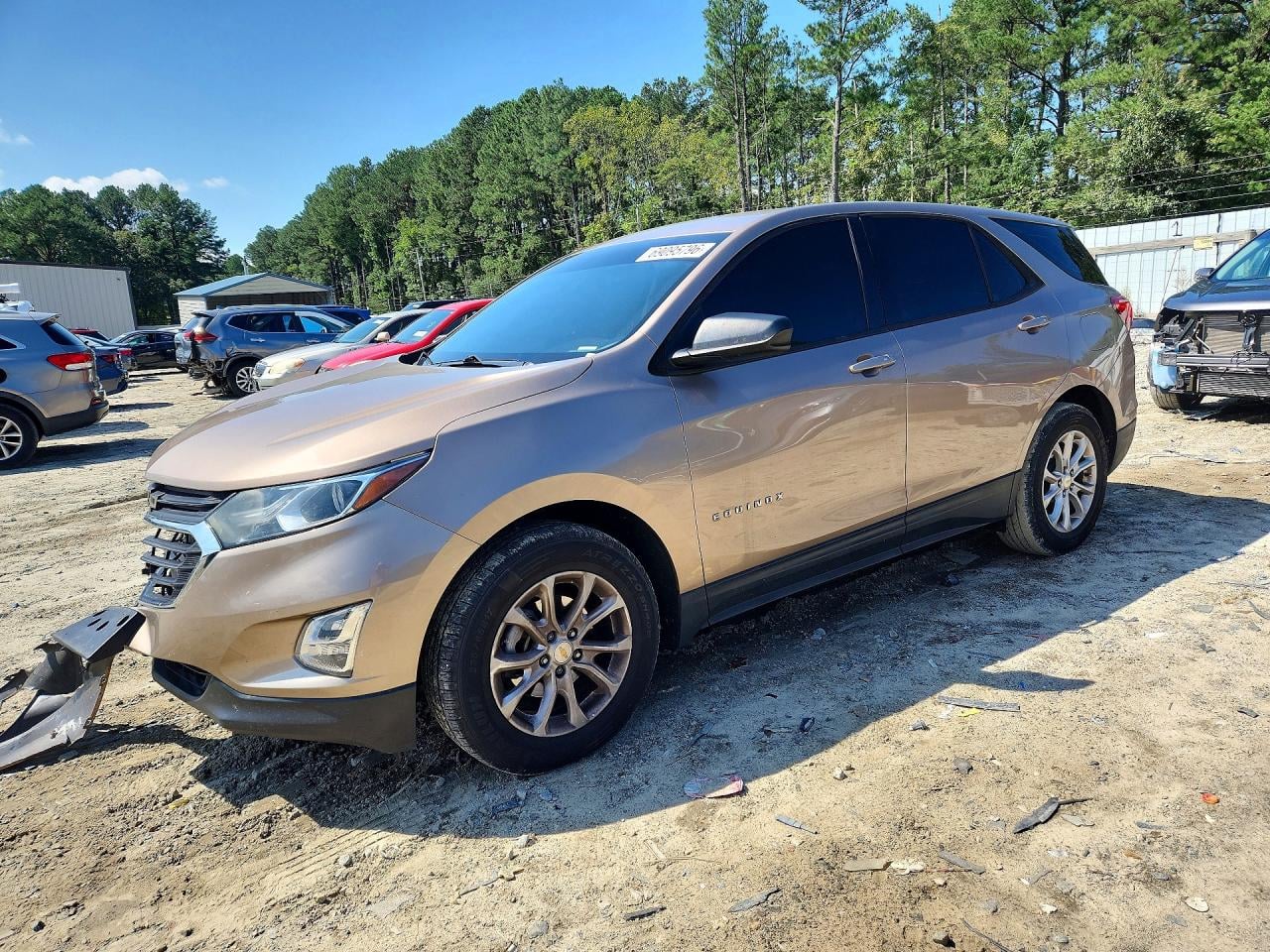 2018 CHEVROLET EQUINOX LS | 2GNAXHEV1J6243061 | UPCARS