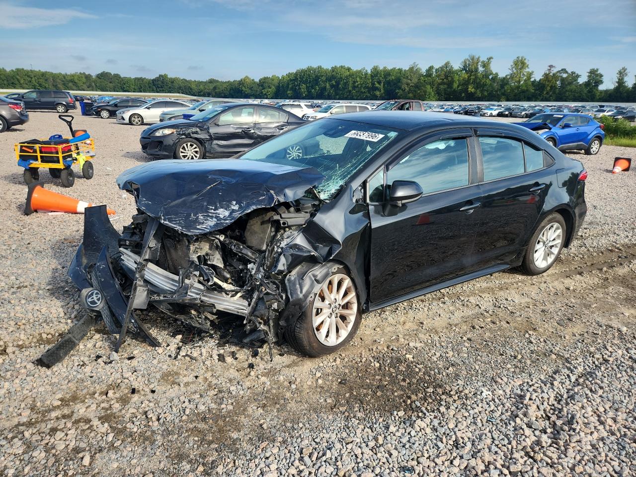2021 TOYOTA COROLLA LE | 5YFVPMAEXMP245869 | UPCARS