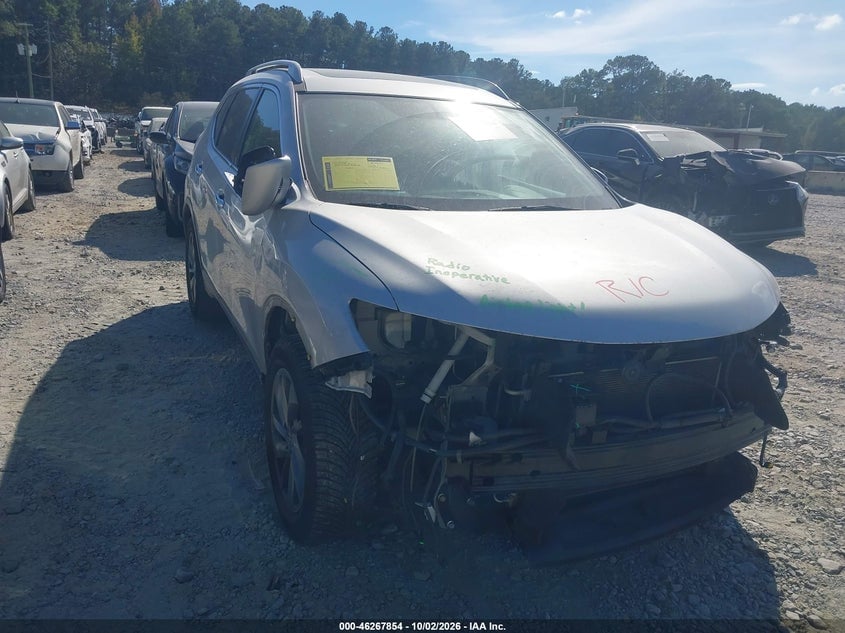 2015 NISSAN ROGUE SL | 5N1AT2MT2FC806159 | UPCARS
