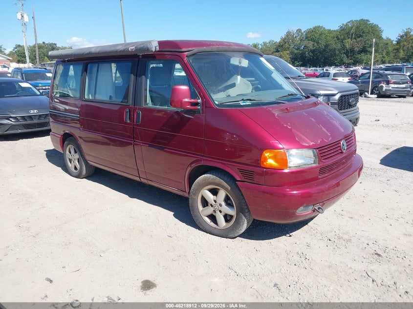 2002 VOLKSWAGEN EUROVAN MV | WV2NB47082H002307 | UPCARS