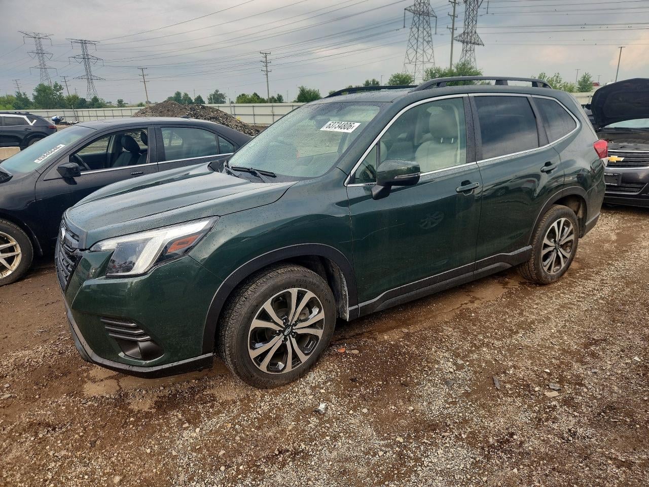 2022 SUBARU FORESTER LIMITED | JF2SKANC8NH460268 | UPCARS