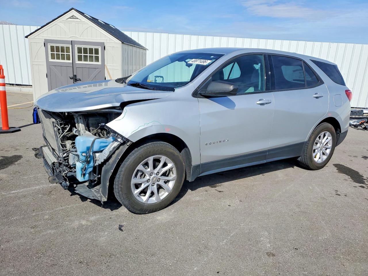2019 CHEVROLET EQUINOX LS | 3GNAXHEV3KS635297 | UPCARS